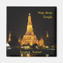 Temple de Wat Arun à Bangkok Aimants Pour Réfrigérateur