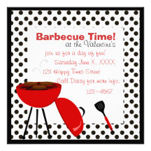 Temps de barbecue ! invitations