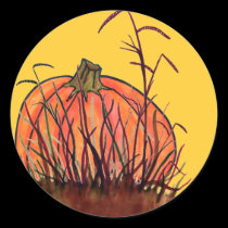 Temps de citrouille ! autocollants