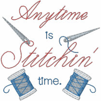 Temps de Stitchin polos brodés