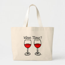 "TEMPS DE VIN ? "COPIE EN VERRE DE VIN ROUGE SACS