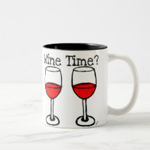 "TEMPS DE VIN ? "COPIE EN VERRE DE VIN ROUGE TASSE À CAFÉ
