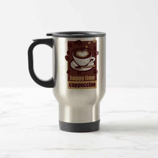 temps heureux tasse à café