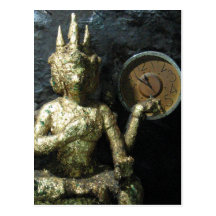 Temps… Thaïlande de Bouddha Cartes Postales