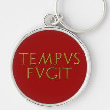 Tempus Fugit Keychain Porte-clés