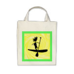 Tenez la conception de silhouette de palette sacs en toile