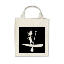 Tenez la conception de silhouette de palette sacs en toile
