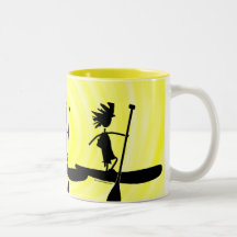 Tenez la conception de silhouette de palette tasse