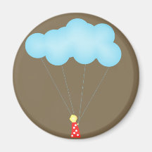 Tenir des nuages à la baie avec l'arrière - plan d aimants pour réfrigérateur