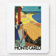 Tennis à Monte Carlo Tapis De Souris