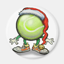 Tennis Chrsitmas Aimants Pour Réfrigérateur