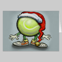 Tennis Chrsitmas cartes