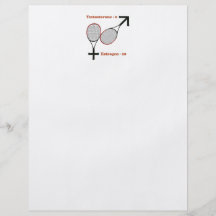 Tennis d'oestrogène prospectus