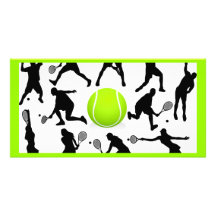 tennis photocartes