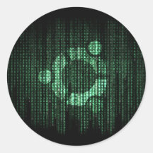 Terminal vert de Linux Adhésifs