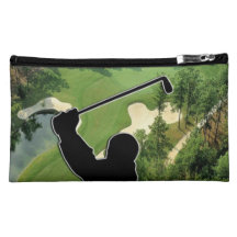 Terrain de golf nécessaire de maquillage