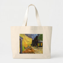 Terrasse de café de Van Gogh la nuit Sacs