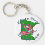 Terre de 10.000 nids de poule Keychain #1 Porte-clés