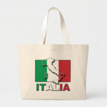 Terre de drapeau de l'Italie Sacs