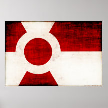 Terre de l'affiche/de copie en hausse de rayonneme