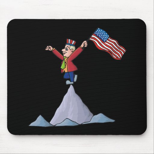 Terre du libre tapis de souris