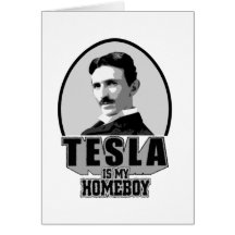 Tesla est mon Homeboy Cartes