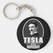 Tesla est mon Homeboy Porte-clef