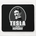 Tesla est mon Homeboy Tapis De Souris