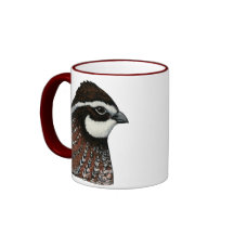 Tête de cailles mug