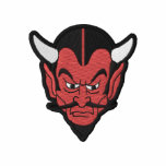 Tête de diable polo avec broderie