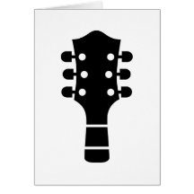 Tête de guitare cartes