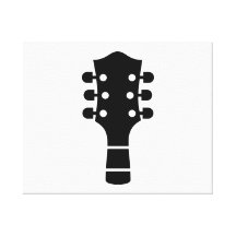 Tête de guitare toile tendue sur châssis