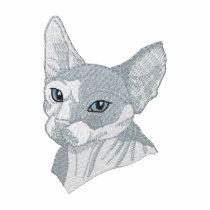 Tête de Sphynx polos brodés