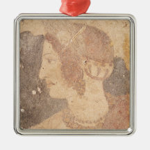 Tête d'une jeune femme, Velia Ornements De Noël