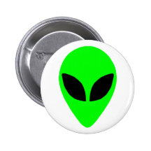 Tête étrangère badge avec épingle