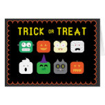 Têtes de Halloween Cartes De Vœux