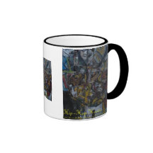 têtes de hip hop tasse à café