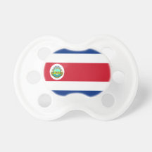 Tétine de Booginhead de drapeau du Costa Rica