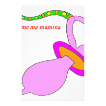 TETINE J'AIME MA MAMINA 1.PNG MOTIFS POUR PAPIER À LETTRE