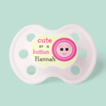 Tétine nommée faite sur commande de bébé tétines