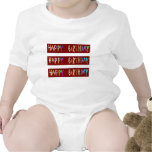 Texte artistique de manuscrit de JOYEUX ANNIVERSAI T-shirt