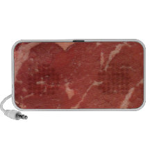 Texture de viande haut-parleur portable