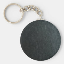 Texture en cuir noire de Faux Porte-clef