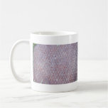 Texture en forme de diamant en métal mug à café