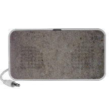 Texture grenue de sable haut-parleurs iPod