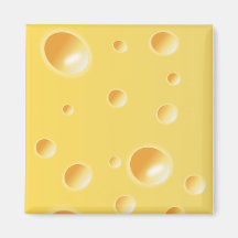 Texture jaune de fromage suisse magnets