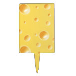 Texture jaune de fromage suisse pique à gâteau