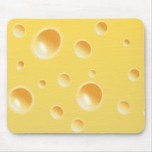 Texture jaune de fromage suisse tapis de souris