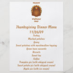 Thanksgiving heureux de jour de la Turquie Prospectus Personnalisés