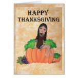Thanksgiving Quantum Cutie de "Cheyenne" Carte De Vœux